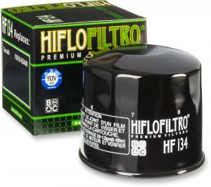 HIFLOFILTRO Ölfilter Schraubkartusche schwarz HF134