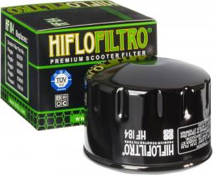 HIFLOFILTRO Ölfilter Schraubkartusche schwarz HF184