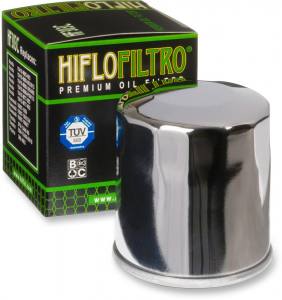 HIFLOFILTRO Ölfilter Schraubkartusche CHROME HF303C