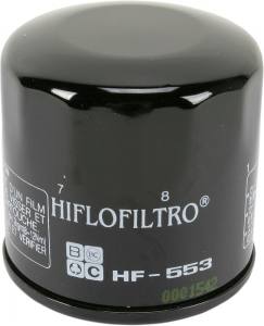 HIFLOFILTRO Ölfilter Schraubkartusche schwarz HF553