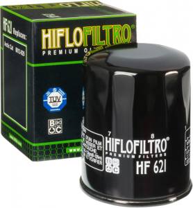 HIFLOFILTRO Ölfilter Schraubkartusche schwarz HF621