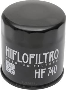 HIFLOFILTRO Ölfilter Schraubkartusche schwarz HF740