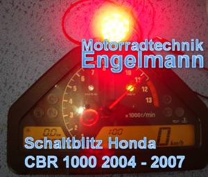 Schaltblitz Erweiterung passend für Honda CBR 1000 2004 - 2007