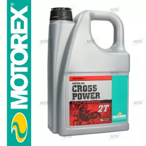 Motorex Cross Power 2T 4L Crosspower Vollsynthetisch Zweitakt Mischöl