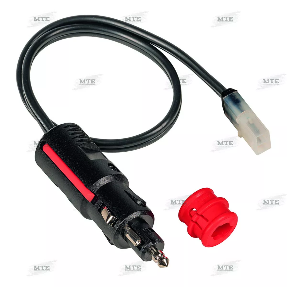 iTimo Universal-Zigarettenanzünder-Adapter mit roter LED-Anzeige
